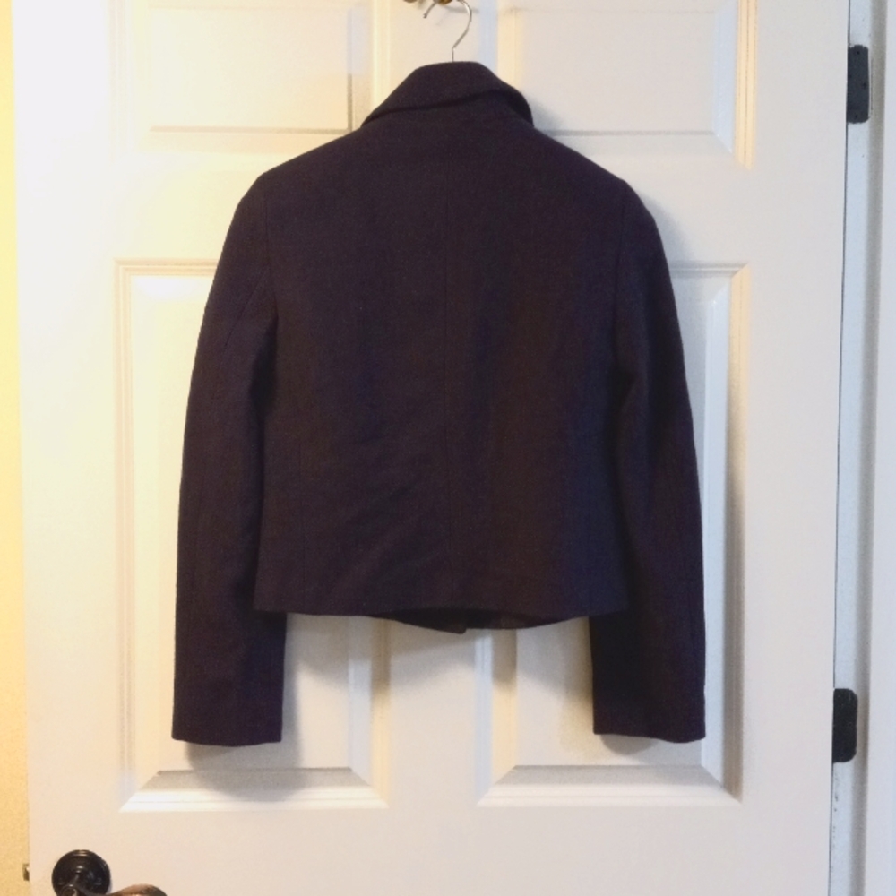 Talbots Purple Jacket Size 6 - Picture 2 of 6